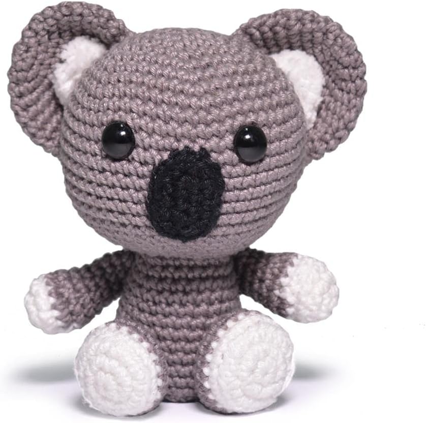 KIT AMIGURUMI ANIMALES DE LA SELVA KOALA - CIRCULO