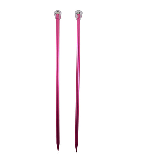 AGUJAS DE TEJER ALUMINIO COLORES - CIRCULO