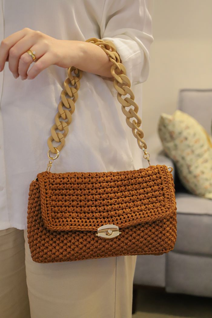 ASA CARTERA ACRILICA CADENA MATE - CIRCULO