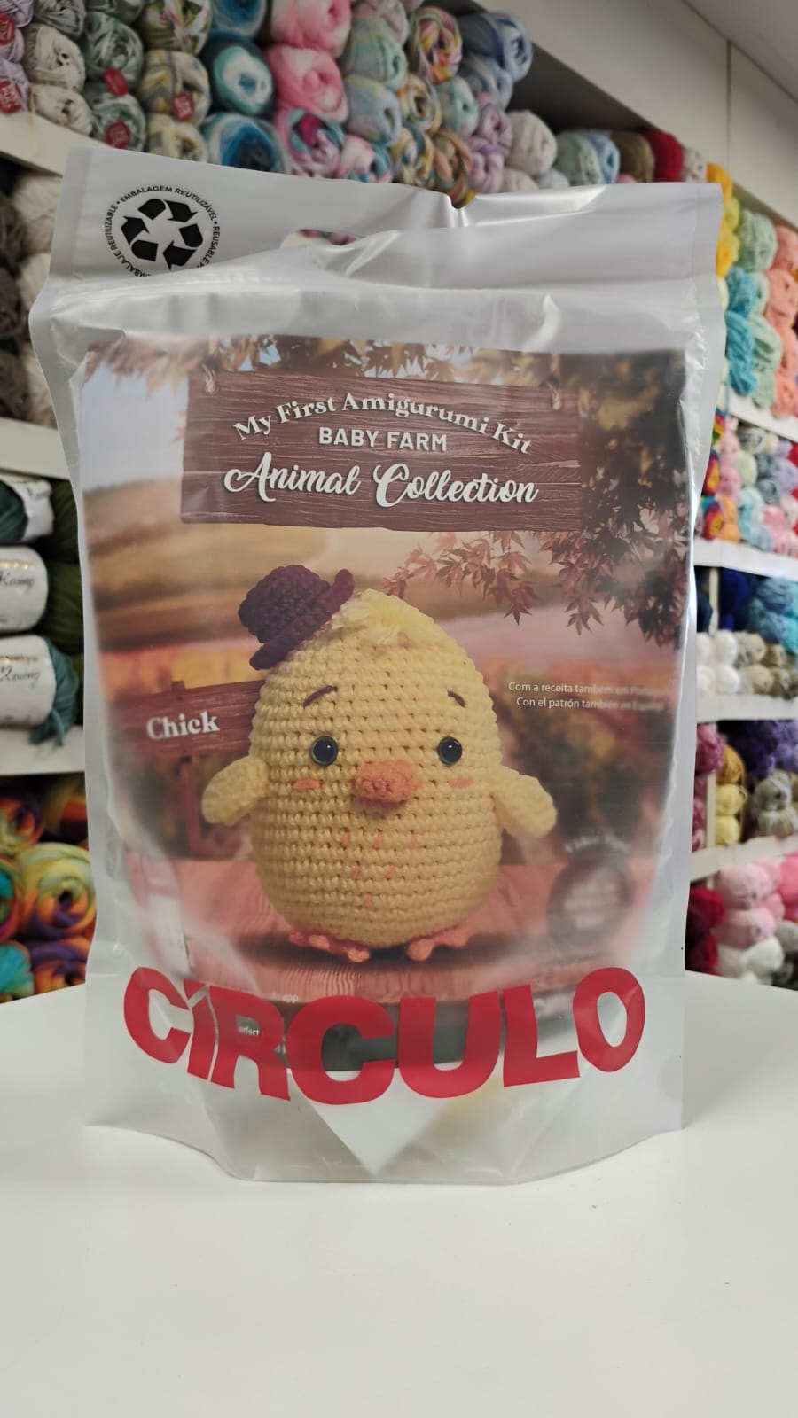 KIT POLLITO AMIGURUMI