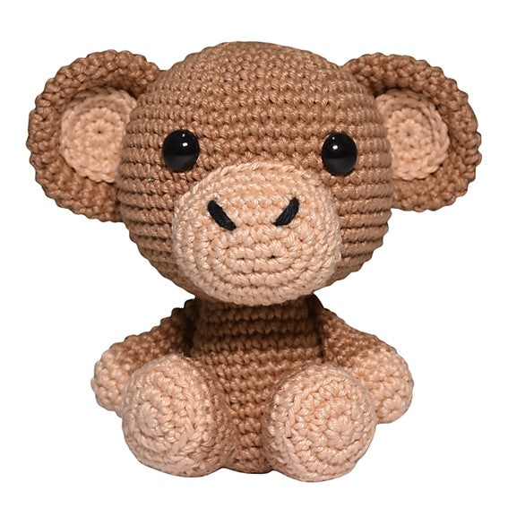 KIT AMIGURUMI AMIGOS DE LA SELVA MONO - CIRCULO