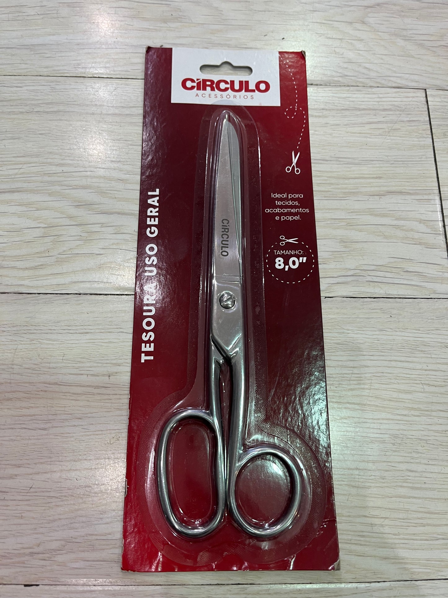 Tijera círculo 8”