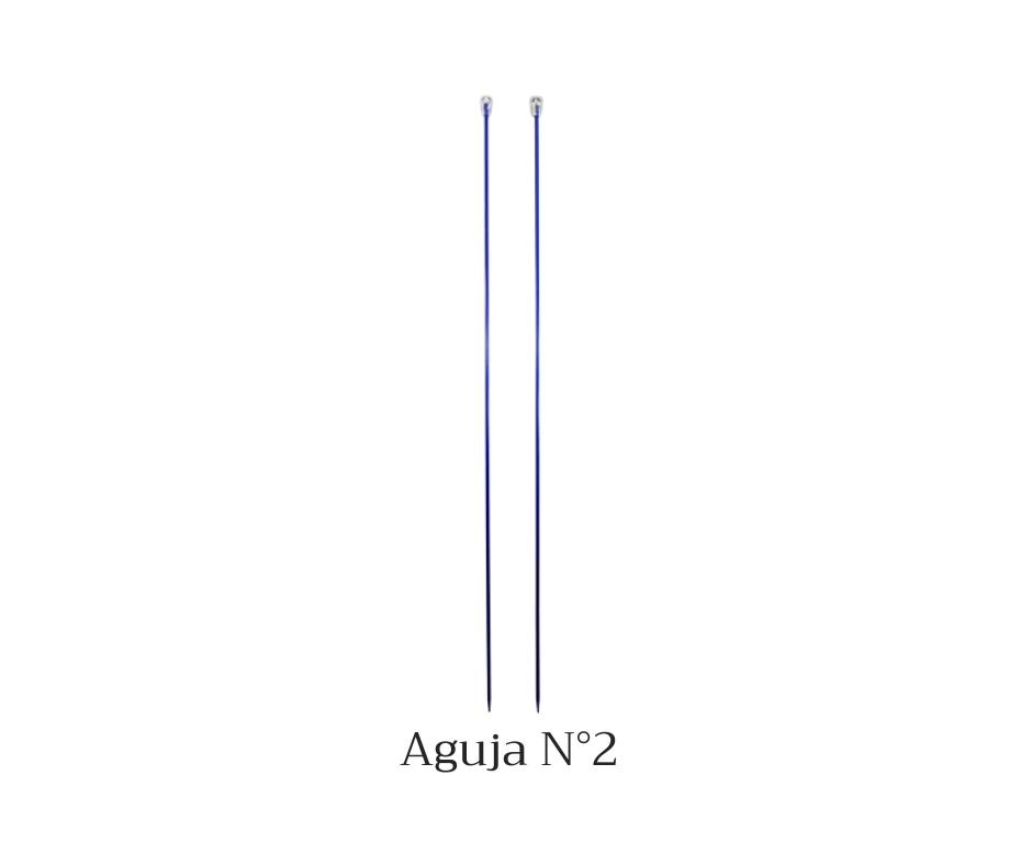AGUJAS DE TEJER ALUMINIO COLORES - CIRCULO