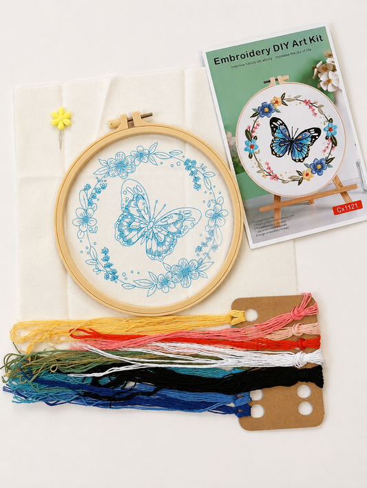 KIT BORDADO MARIPOSA
