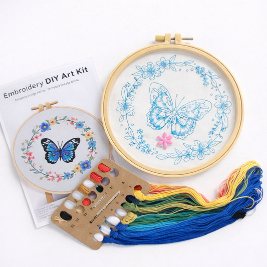 KIT BORDADO MARIPOSA