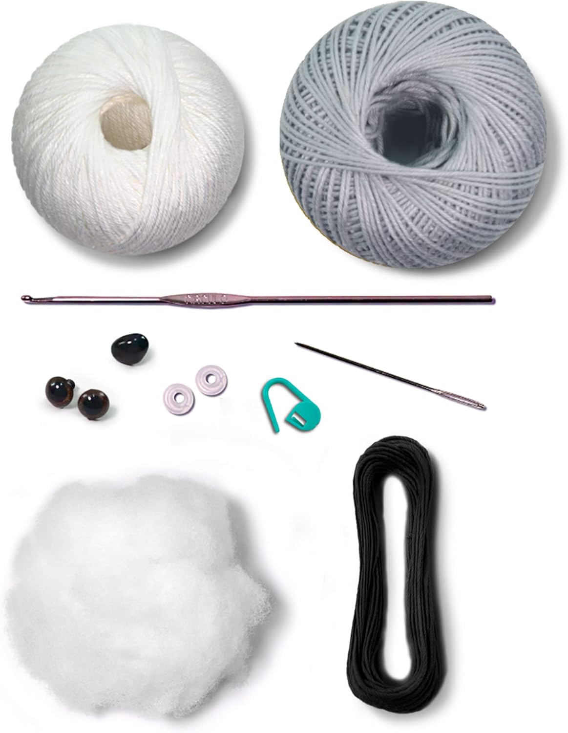 KIT AMIGURUMI CATS & DOGS COLLECTION PERSIAN