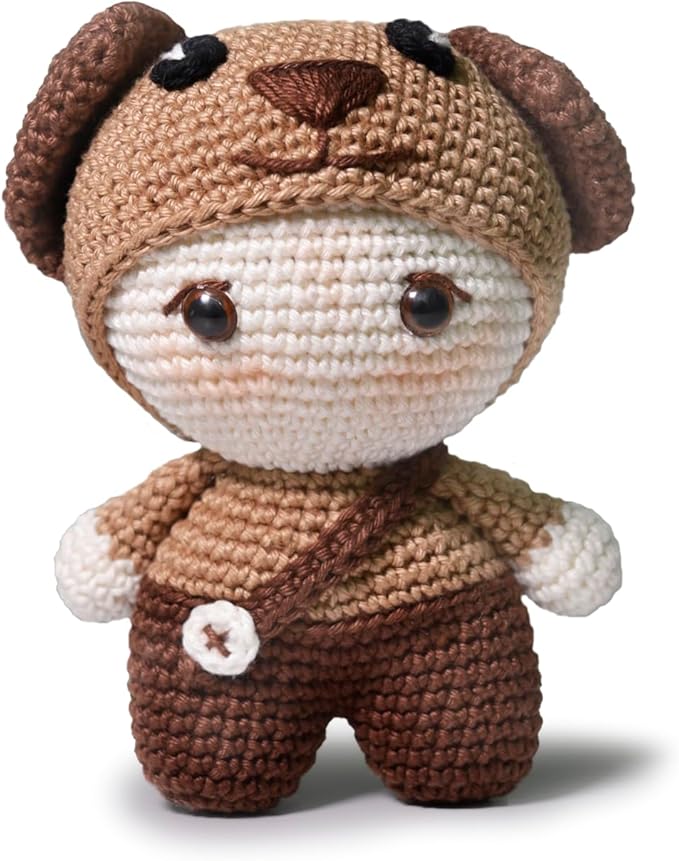 KIT AMIGURUMI TOO CUTE COLLECTION MUÑECO PERRO