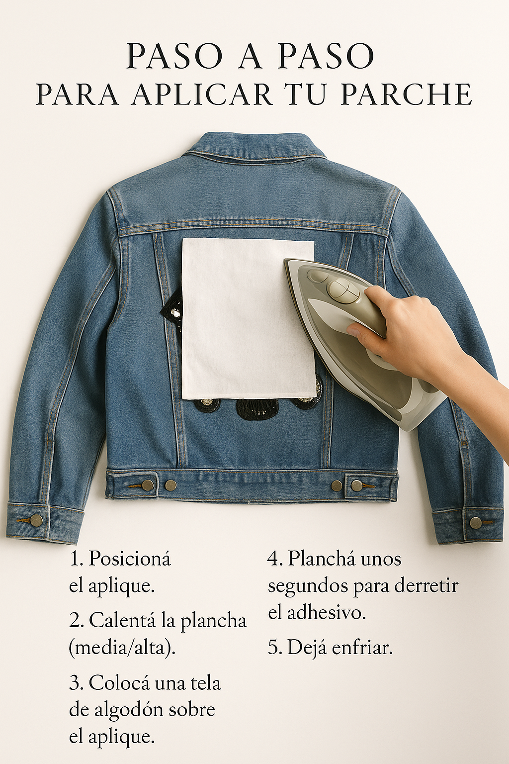APLIQUE CON LENTEJUELAS TERMOADHESIVO OJO GRANDE - LA MERCERIE