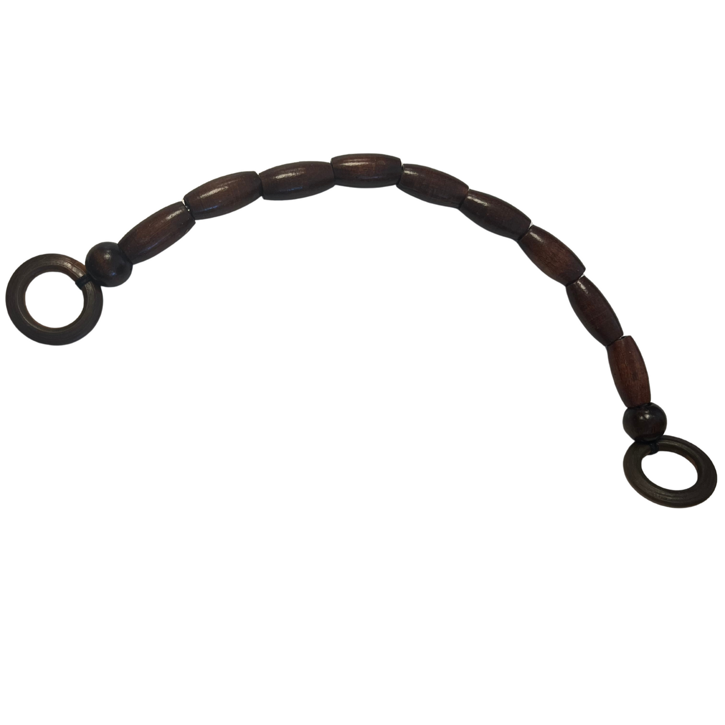 ASA DE CARTERA CUENTAS DE MADERA - LA MERCERIE