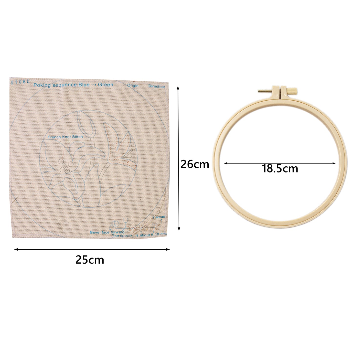 KIT DE PUNCH NEEDLE - LA MERCERIE