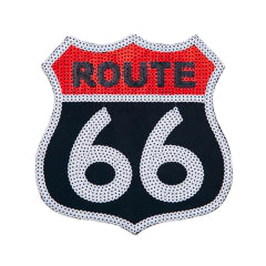 PARCHE BORDADO RUTA 66 - LA MERCERIE