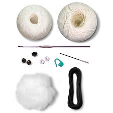 KIT AMIGURUMI CIRCULO - COLLECCION PERRO Y GATO - POODLE