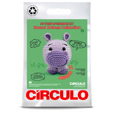 KIT AMIGURUMI CIRCULO HIPOPOTAMO