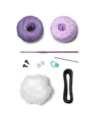 KIT AMIGURUMI CIRCULO HIPOPOTAMO