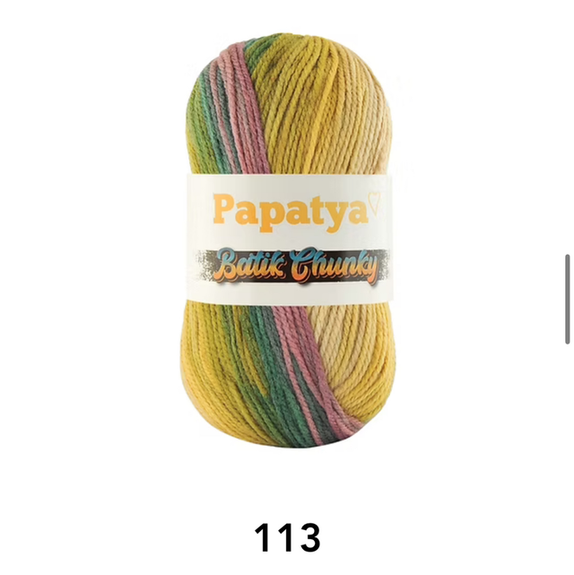 PAPATYA BATIK CHUNKY - LA MERCERIE