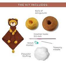 KIT AMIGURUMI MATITA DE APEGO LEÓN - CIRCULO