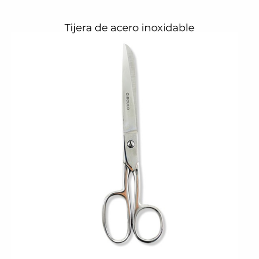 TIJERA ACERO COSTURA - CIRCULO